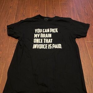 Black Graphic Tee